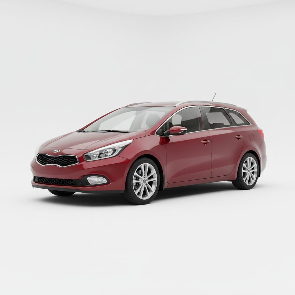 Kia Ceed SW JD 2012 — widok boczny