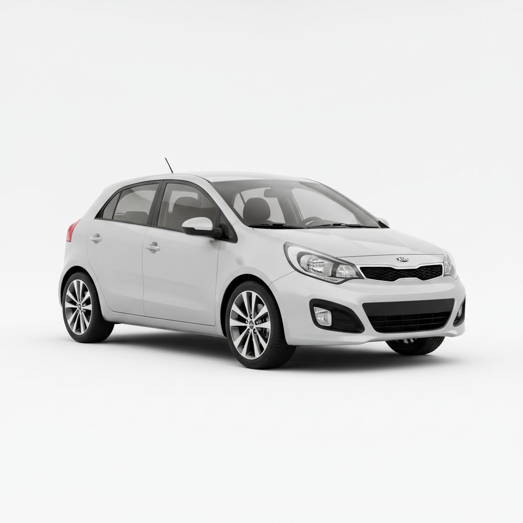 Kia Rio UB 2011 — widok boczny