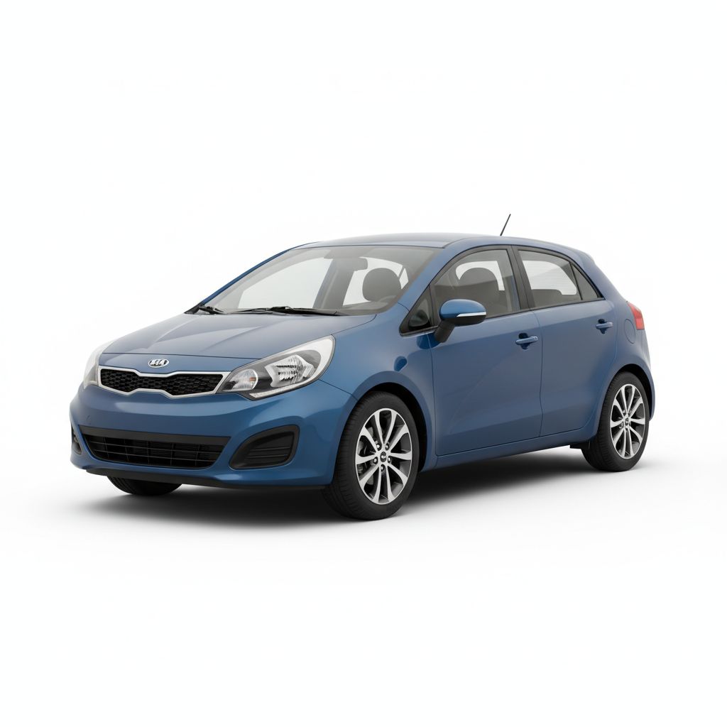 Kia Rio UB 2011 — widok boczny