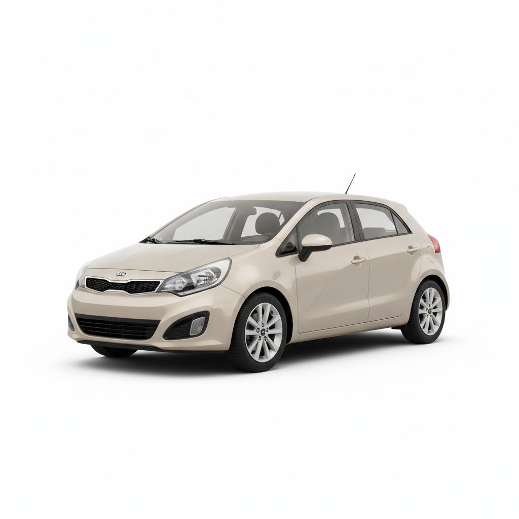 Kia Rio UB 2015 — widok boczny