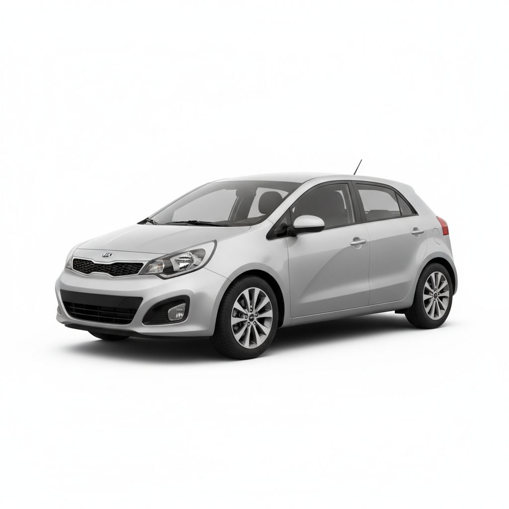Kia Rio UB 2015 — widok boczny