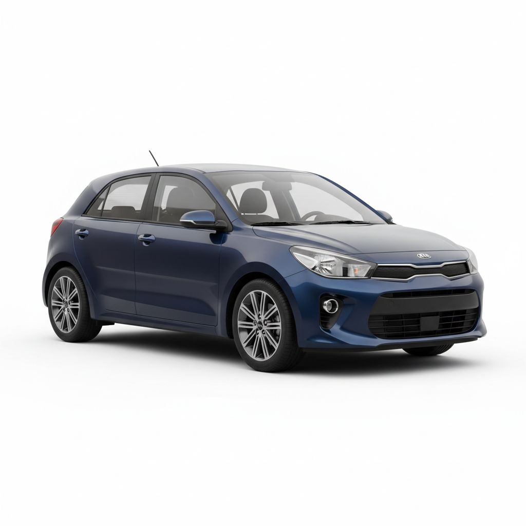 Kia Rio YB 2017 — widok boczny