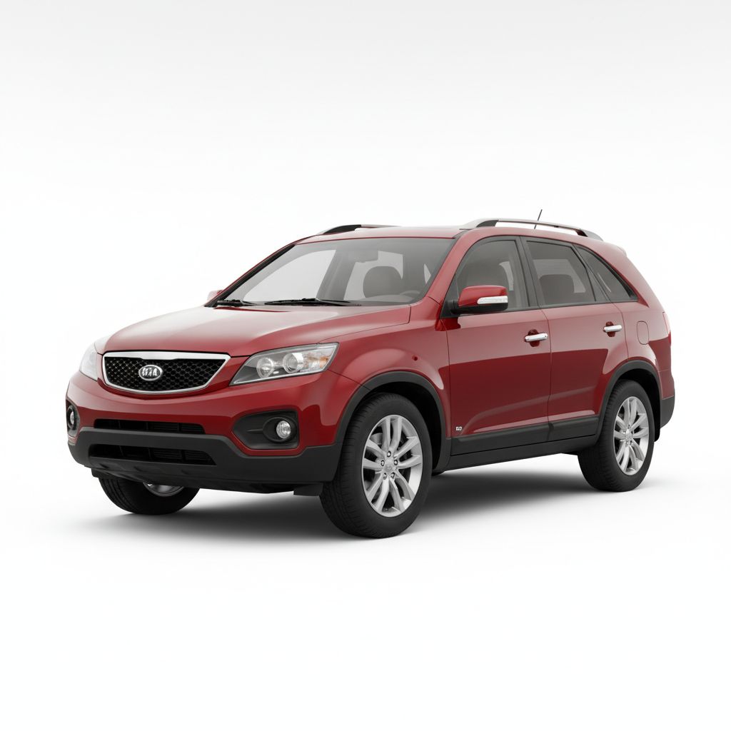 Kia Sorento XM 2009 — widok boczny