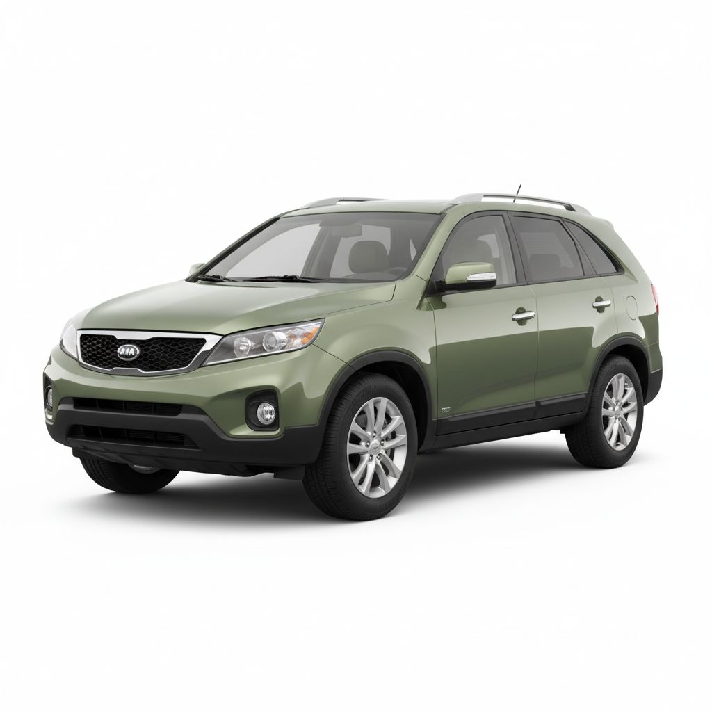 Kia Sorento XM 2009 — widok boczny