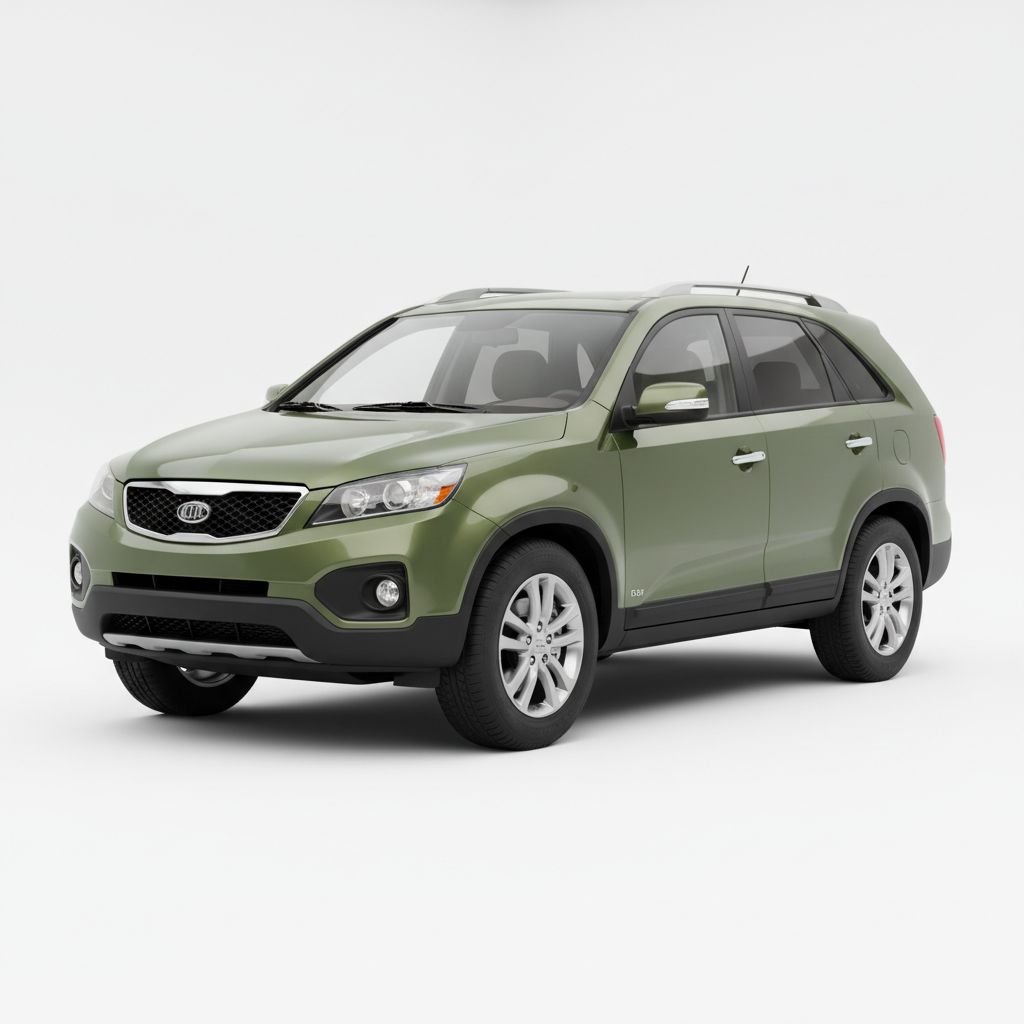 Kia Sorento XM 2009 — widok boczny