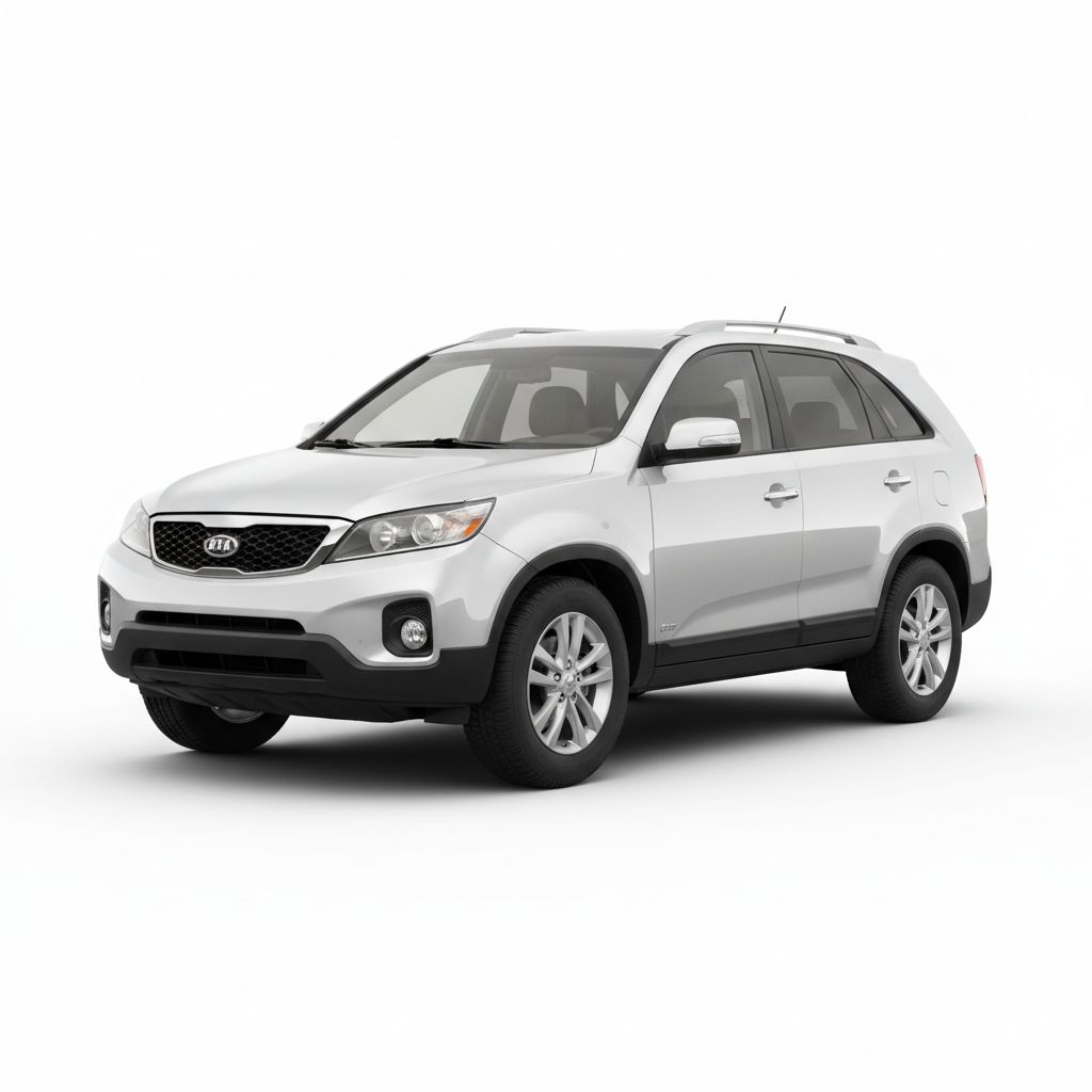 Kia Sorento XM 2009 — widok boczny