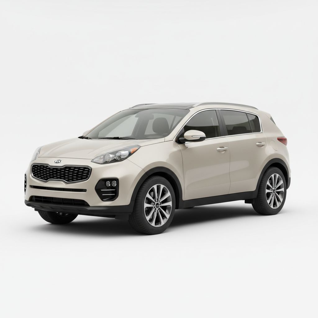 Kia Sportage QL 2016 — widok boczny