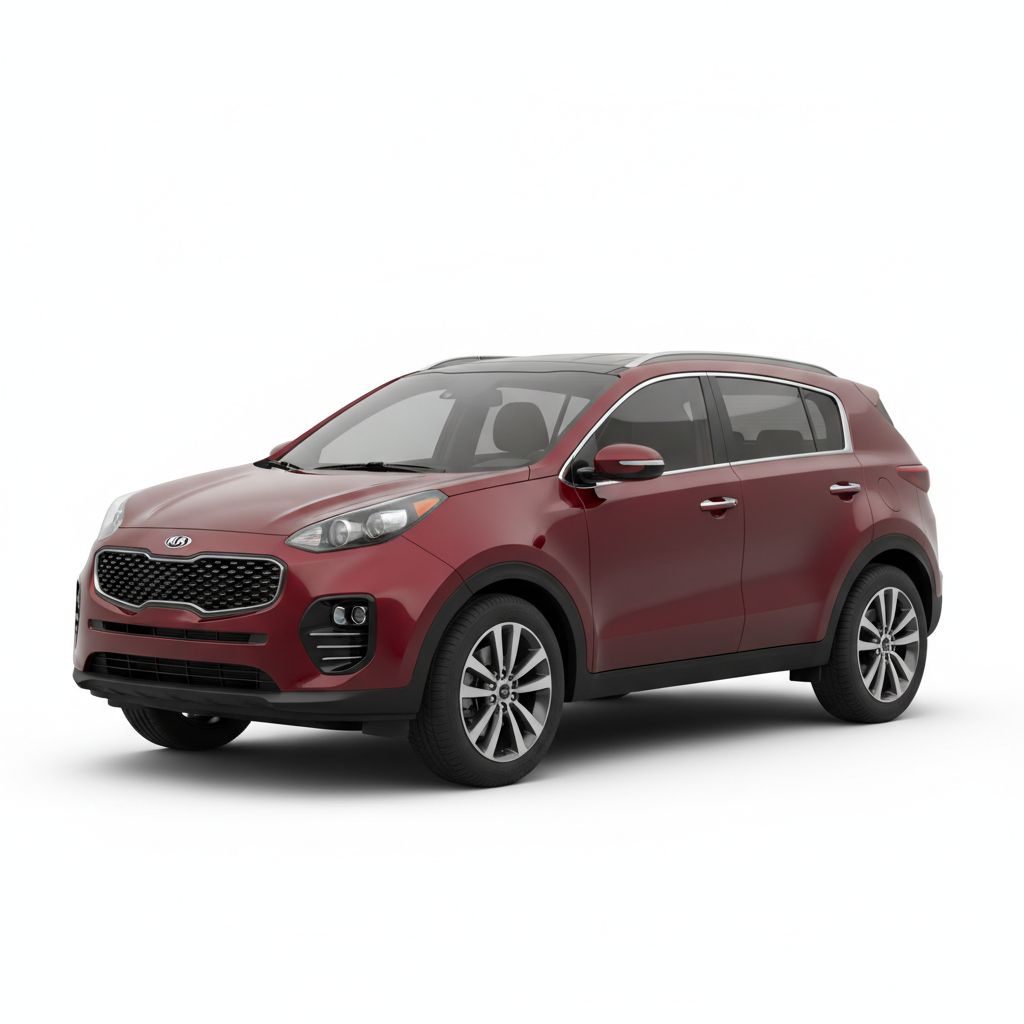 Kia Sportage QL 2016 — widok boczny