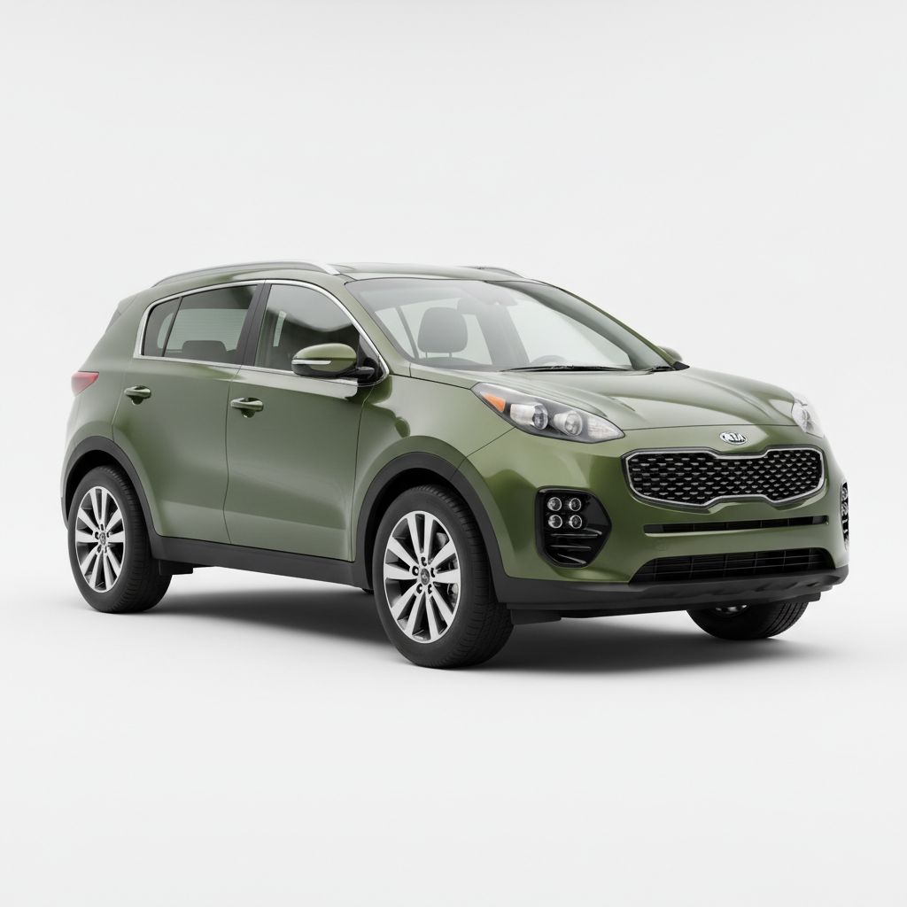 Kia Sportage QL 2016 — widok boczny