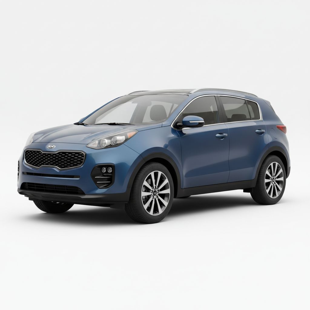 Kia Sportage QL 2018 — widok boczny