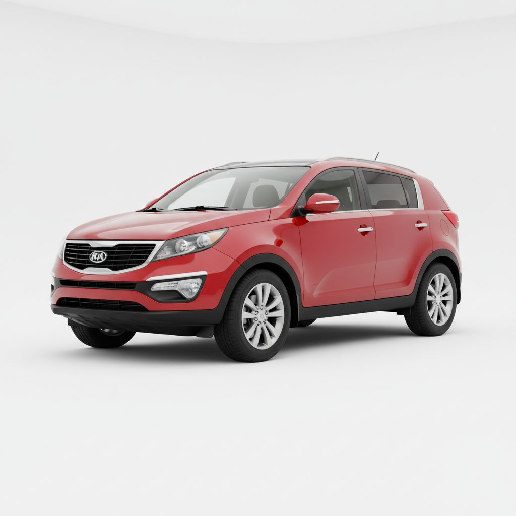 Kia Sportage SL 2010 — widok boczny