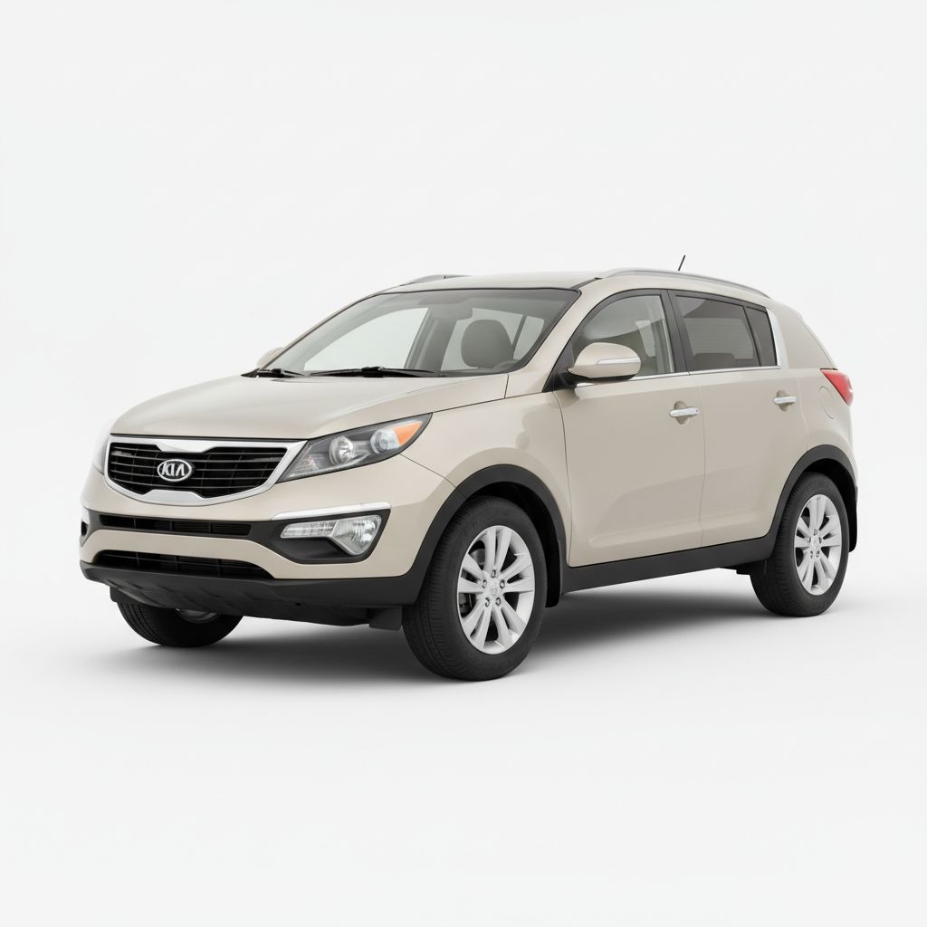 Kia Sportage SL 2010 — widok boczny