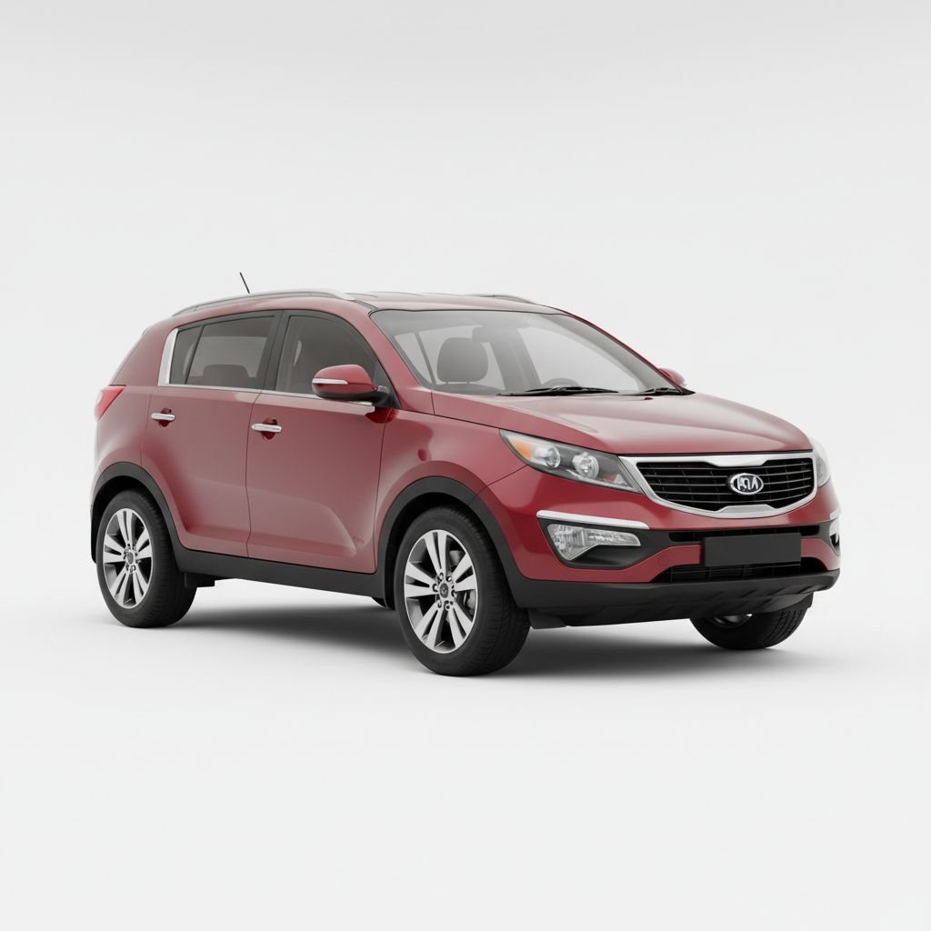 Kia Sportage SL 2015 — widok boczny