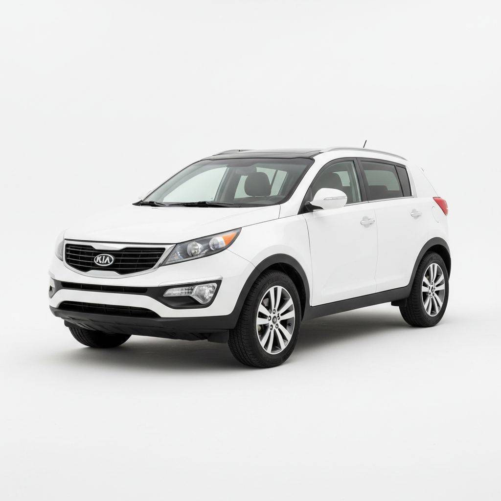 Kia Sportage SL 2010 — widok boczny