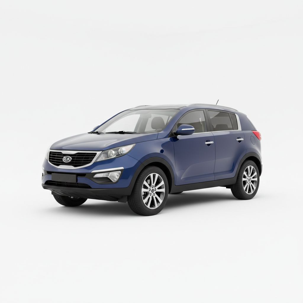 Kia Sportage SL 2014 — widok boczny