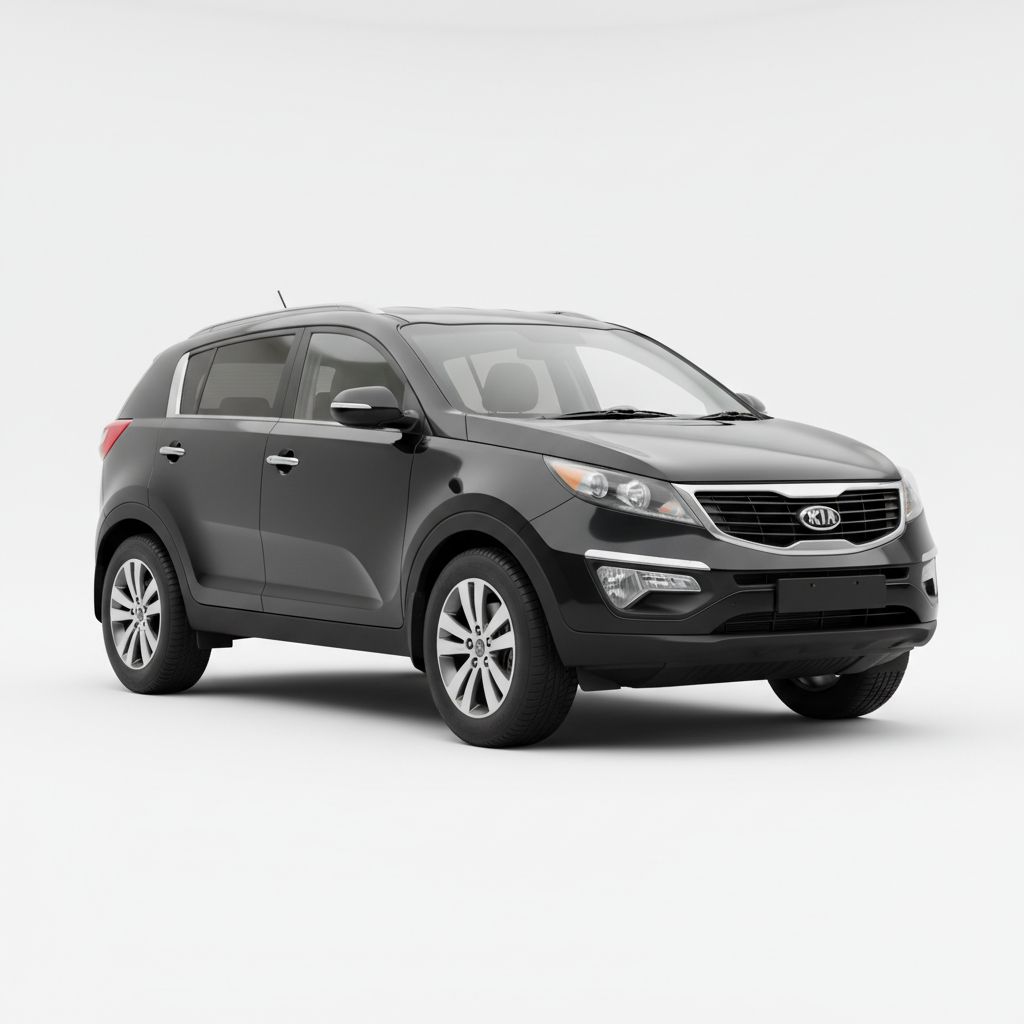 Kia Sportage SL 2010 — widok boczny