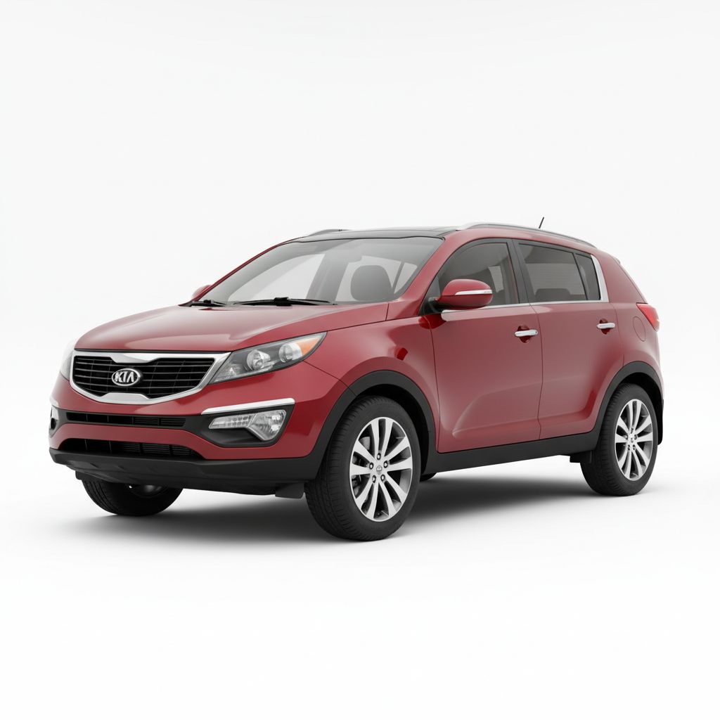 Kia Sportage SL 2010 — widok boczny
