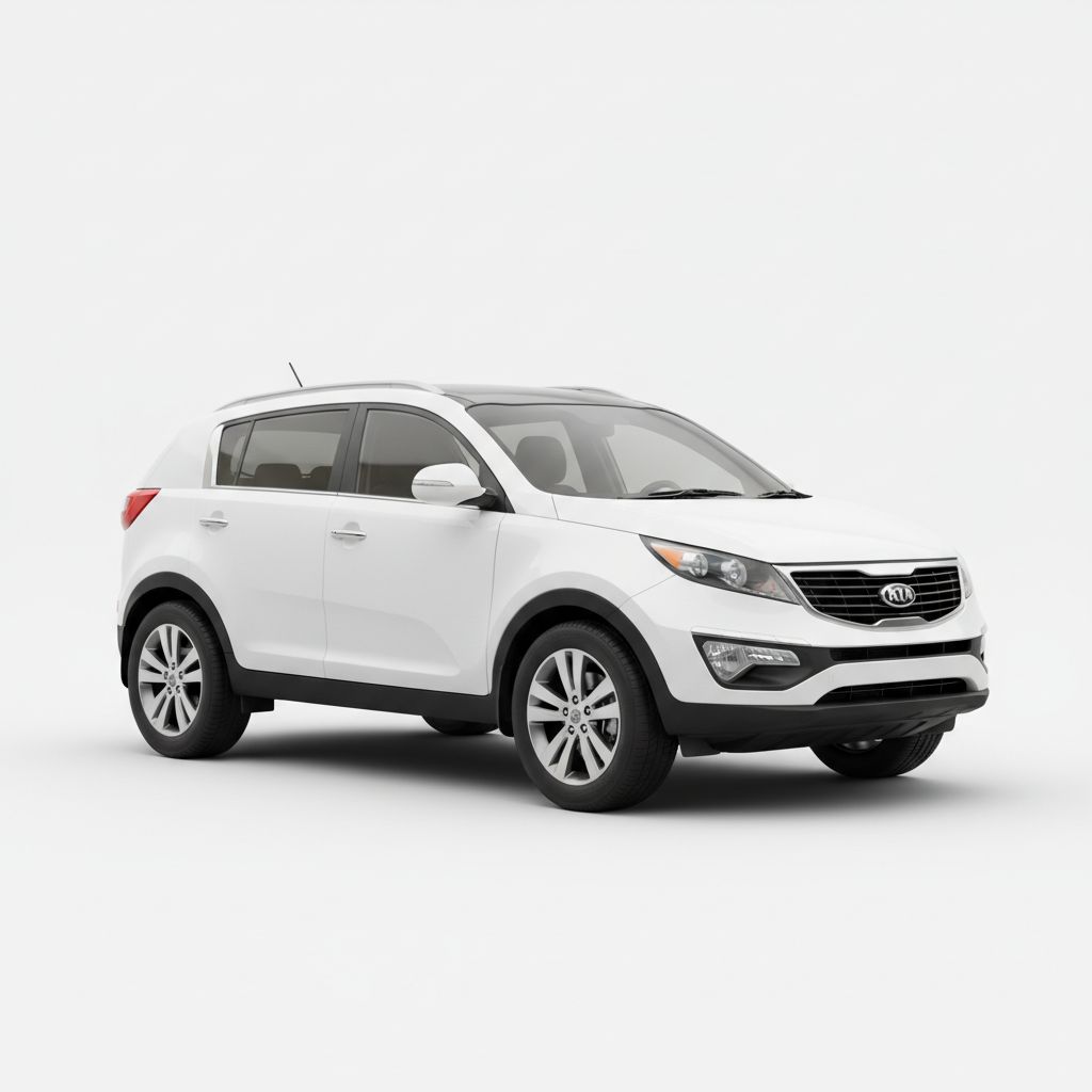 Kia Sportage SL 2010 — widok boczny