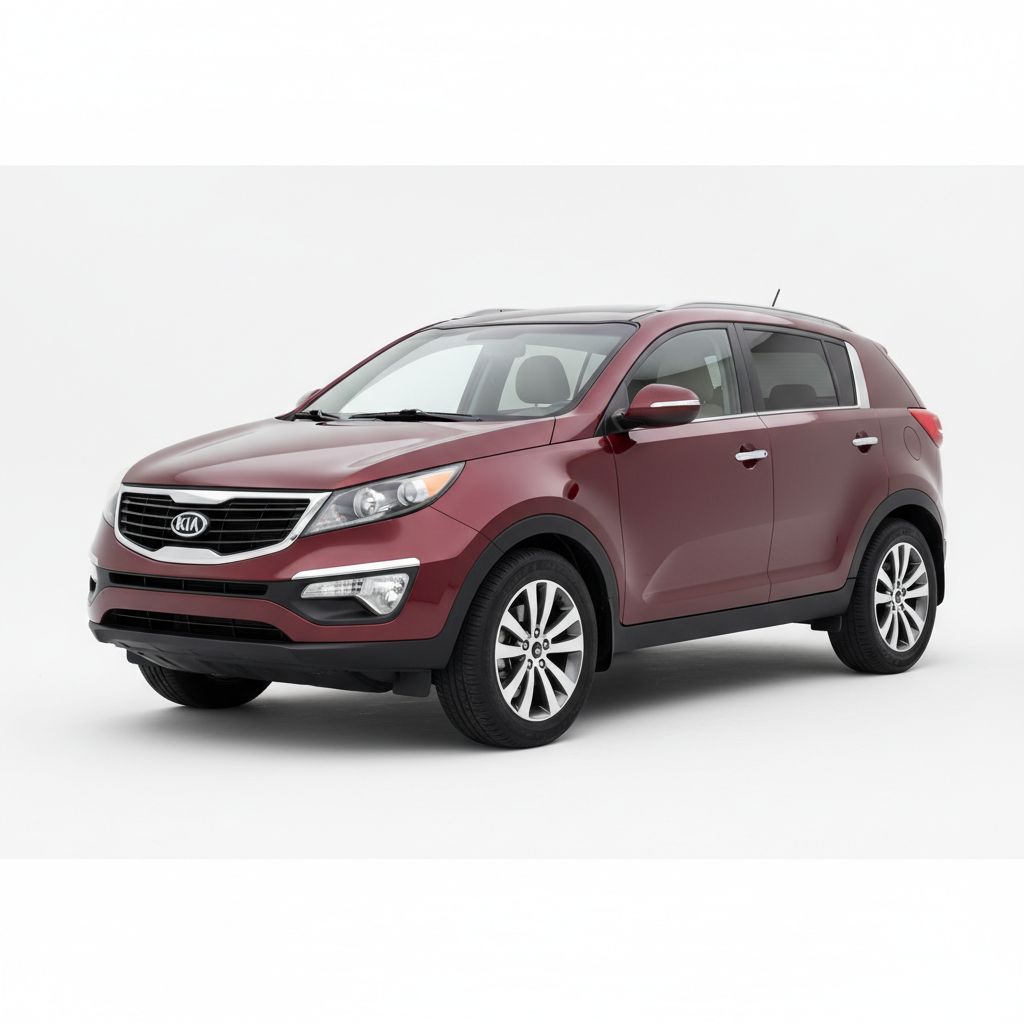 Kia Sportage SL 2014 — widok boczny