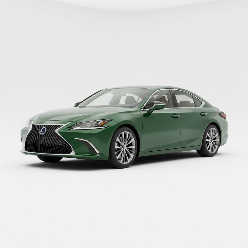 Lexus ES 8th gen 2025 — widok boczny