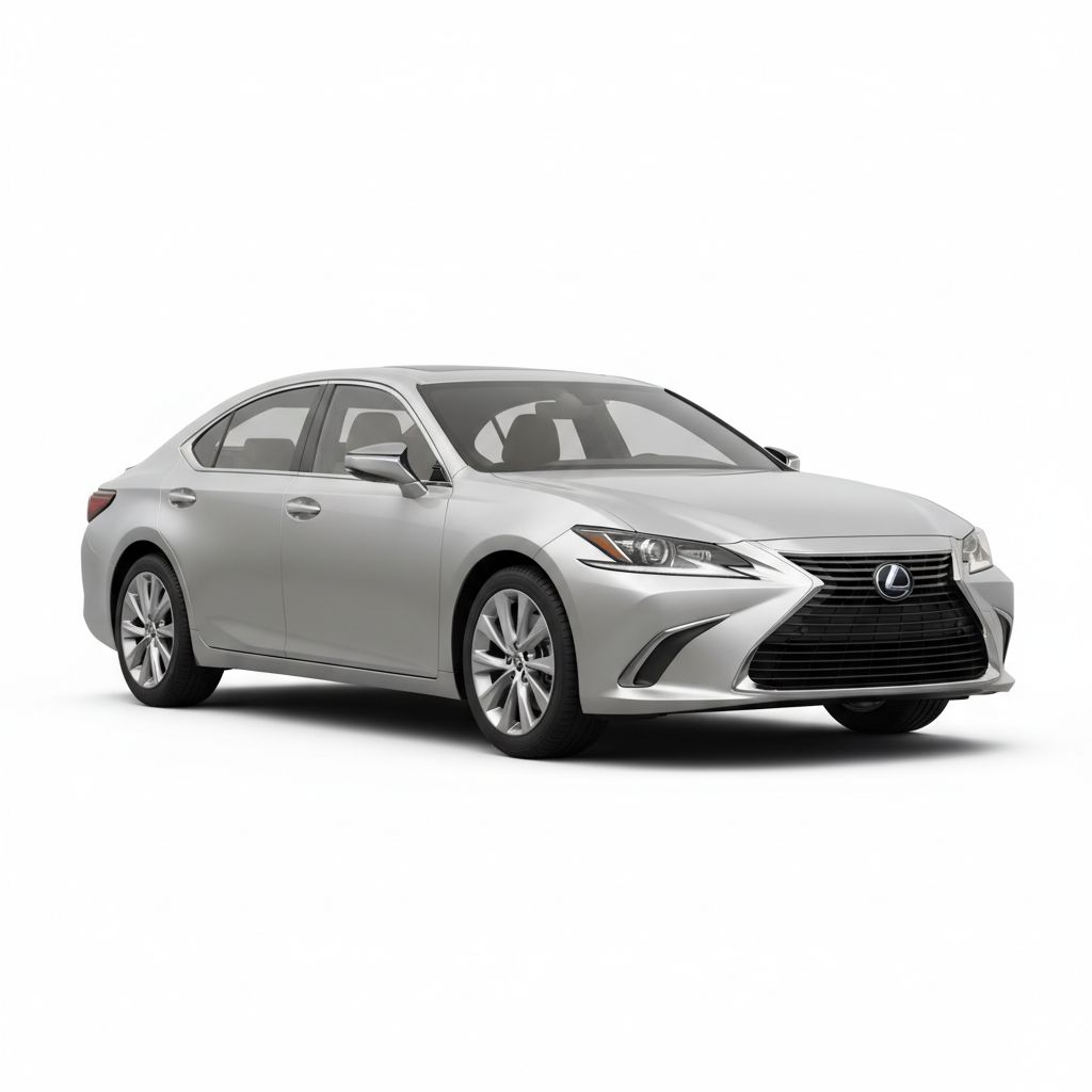 Lexus ES XV70 2018 — widok boczny