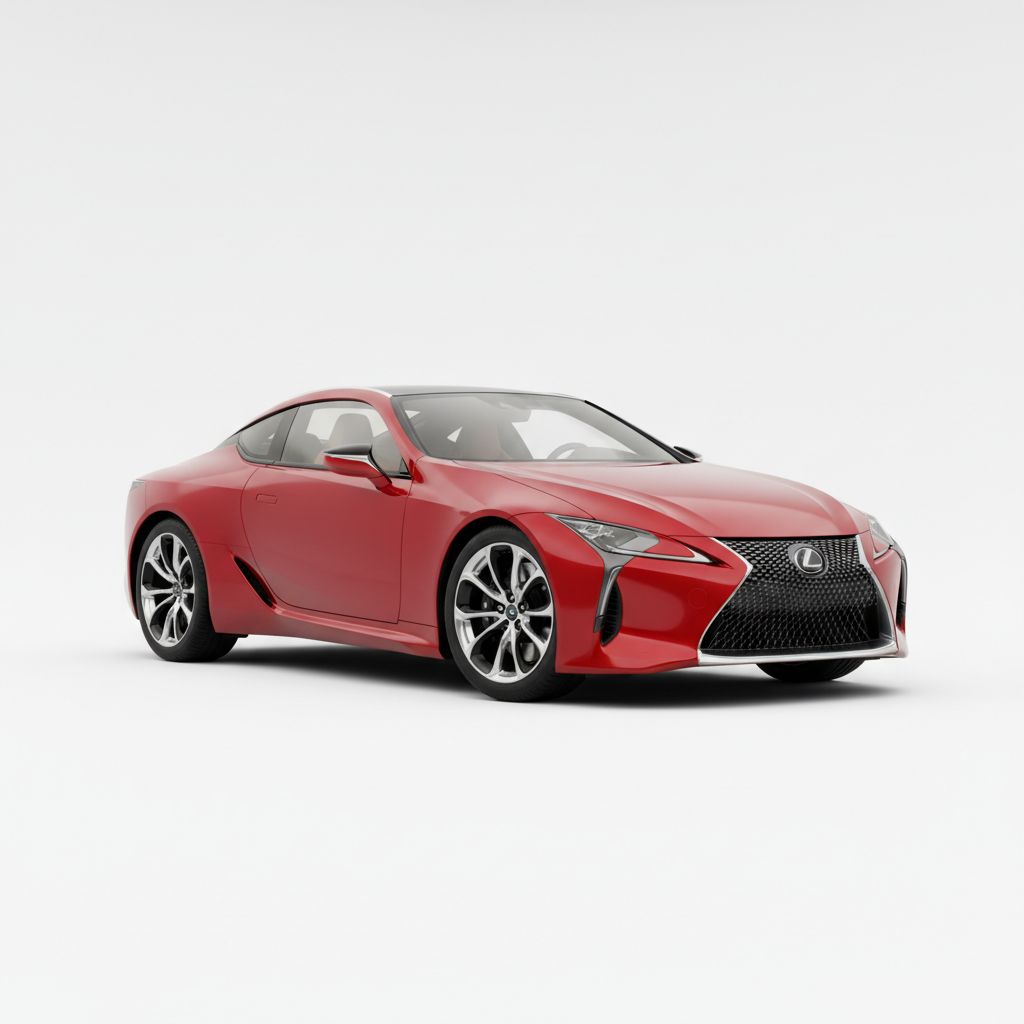 Lexus LC URZ100 2017 — widok boczny