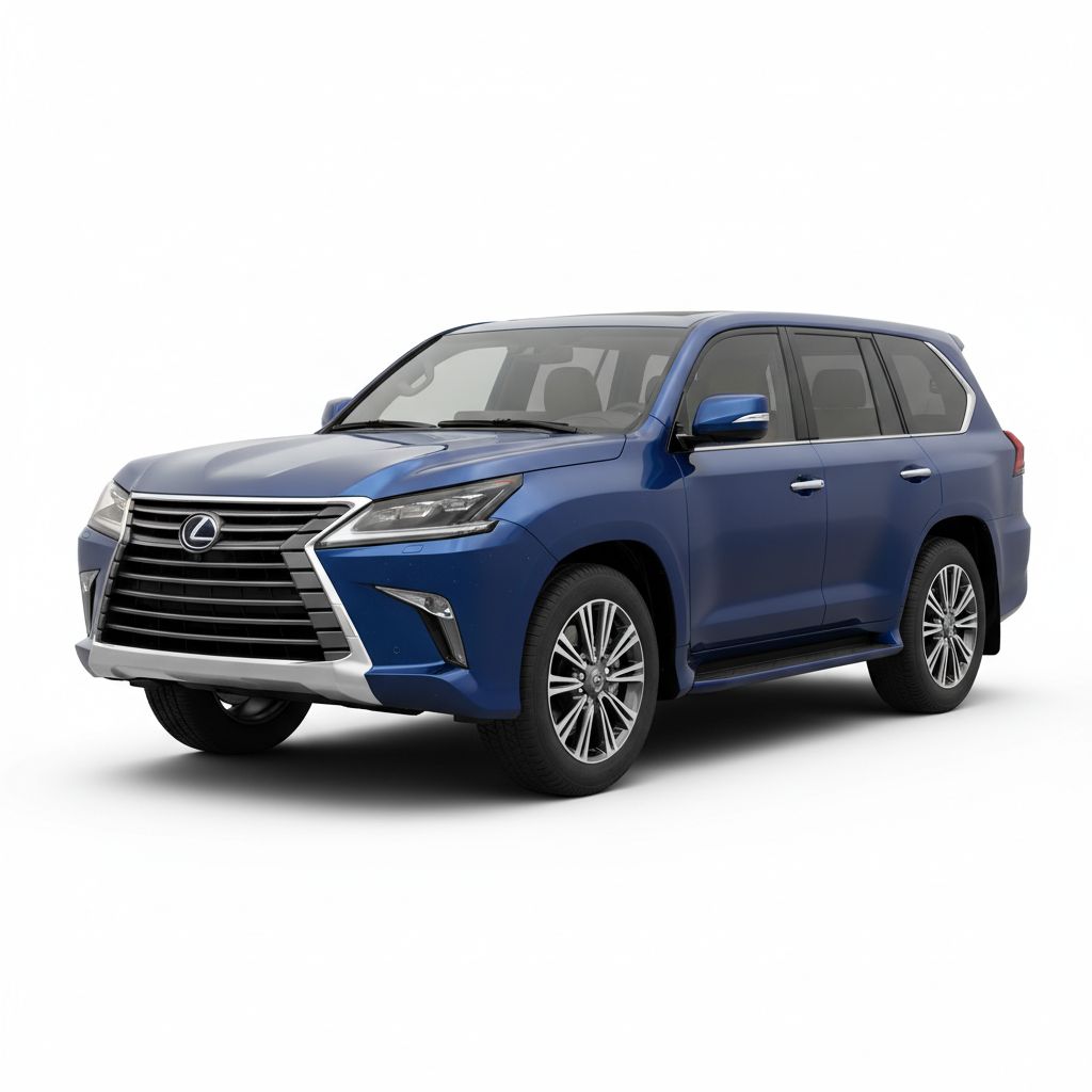 Lexus LX J310 2021 — widok boczny
