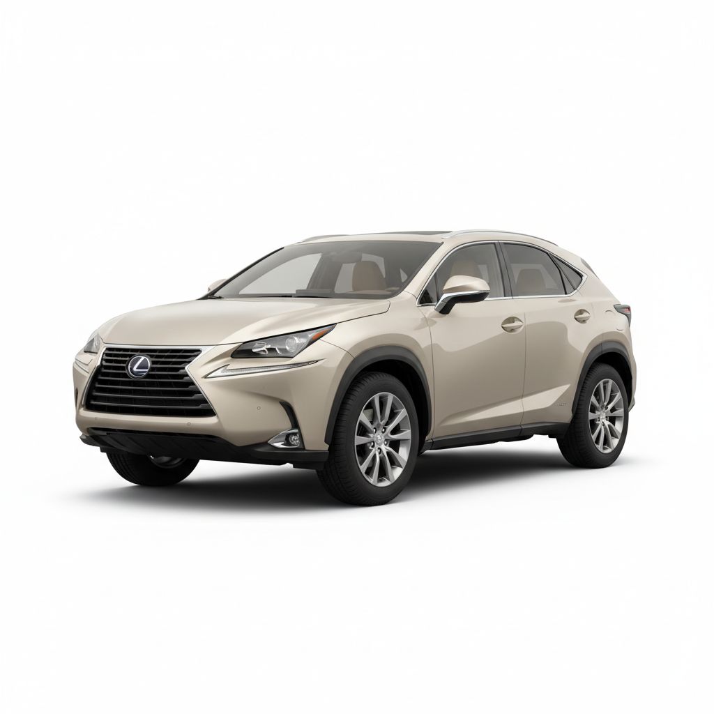 Lexus NX AZ10 2014 — widok boczny
