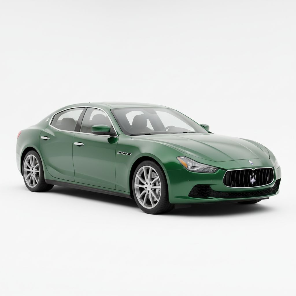 Maserati Ghibli M157 2014 — widok boczny
