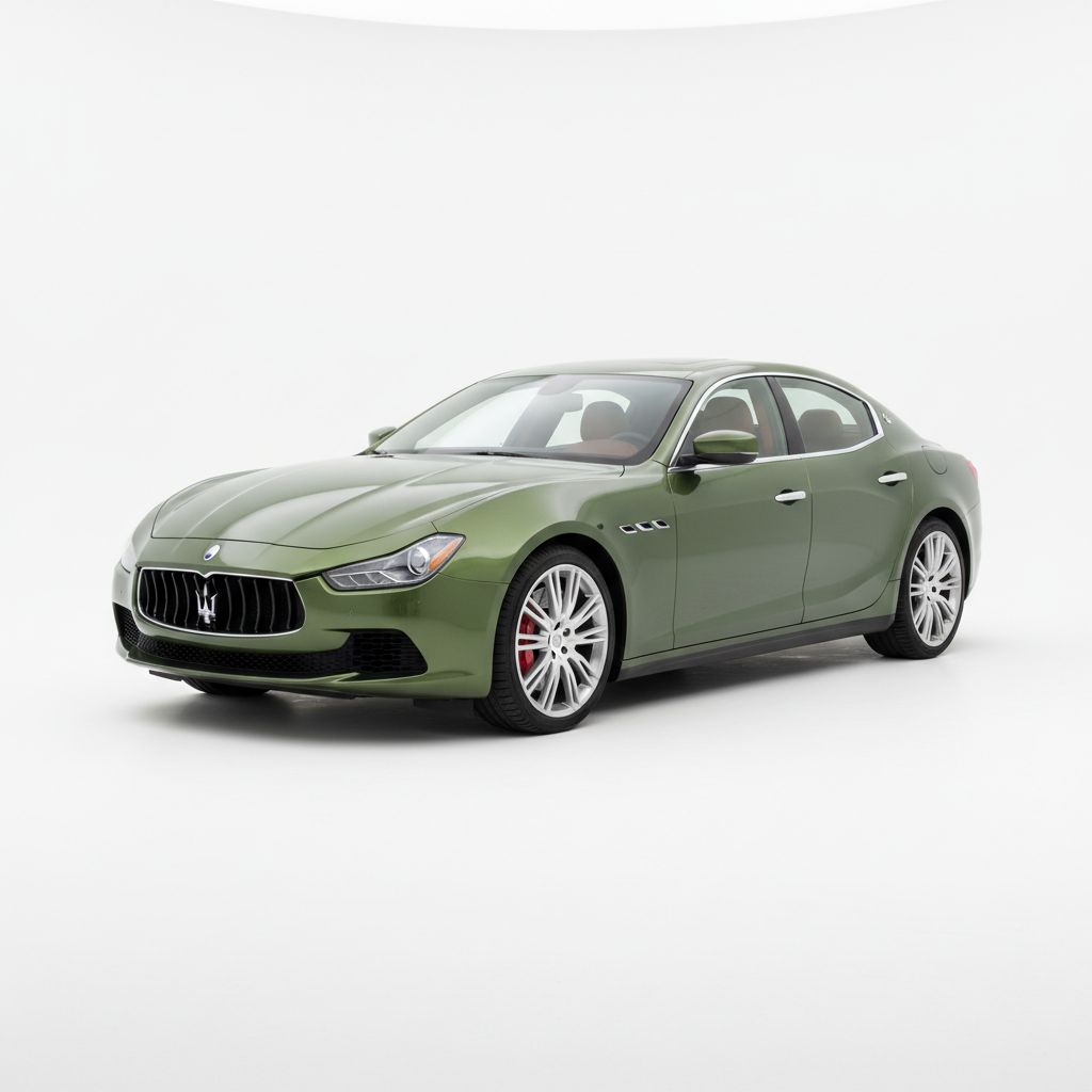 Maserati Ghibli M157 2014 — widok boczny