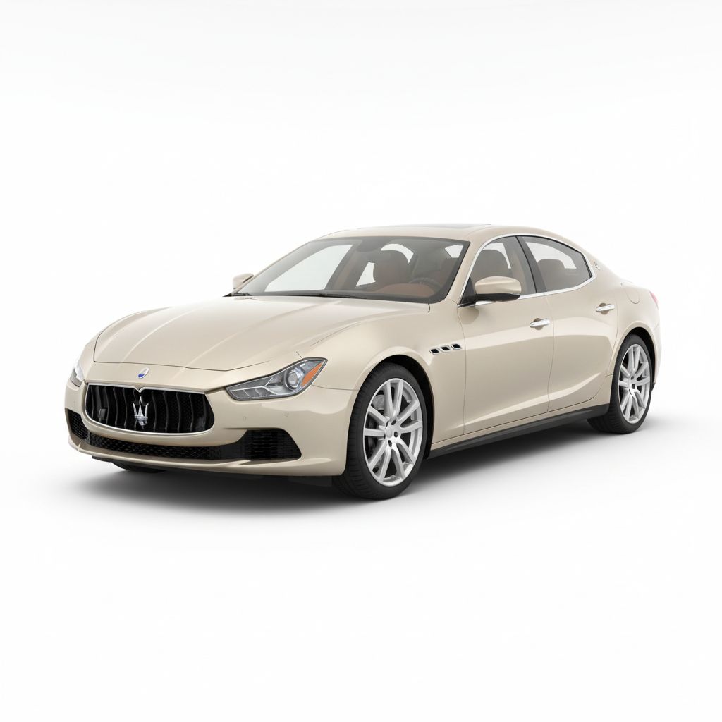 Maserati Ghibli M157 2014 — widok boczny