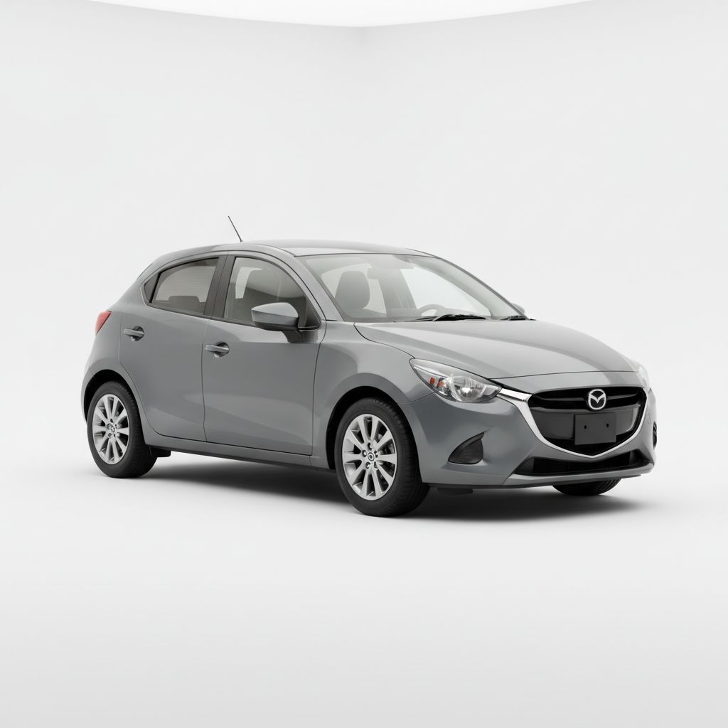 Mazda 2 DJ 2014 — widok boczny