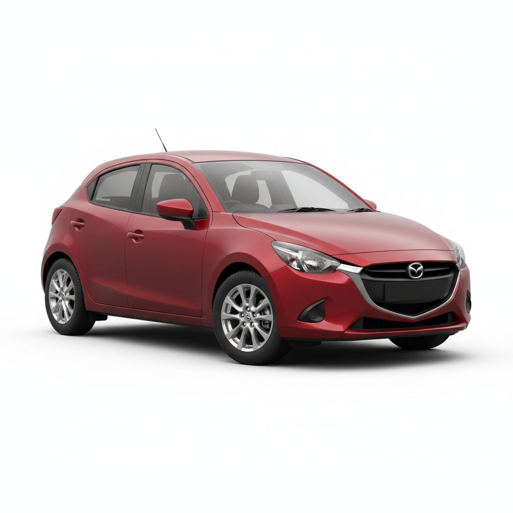 Mazda 2 DJ 2014 — widok boczny