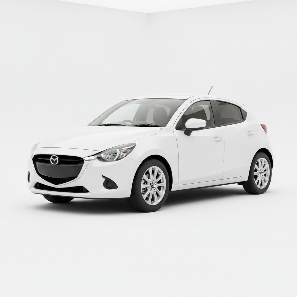 Mazda 2 DJ 2014 — widok boczny
