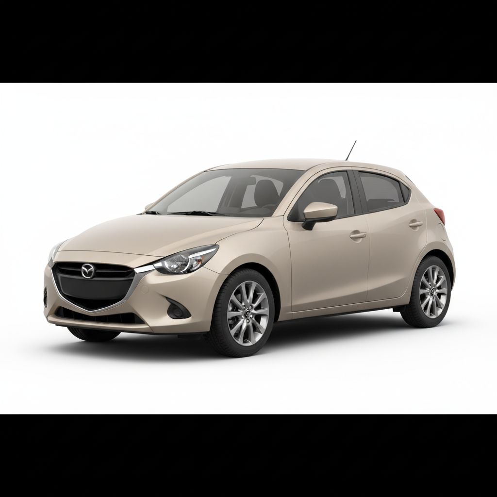 Mazda 2 DJ 2019 — widok boczny