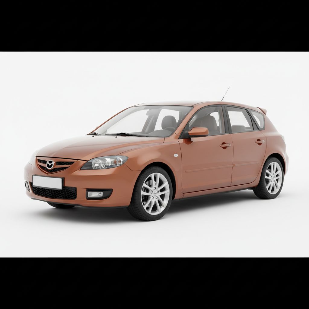 Mazda 3 BK BK 2003 — widok boczny