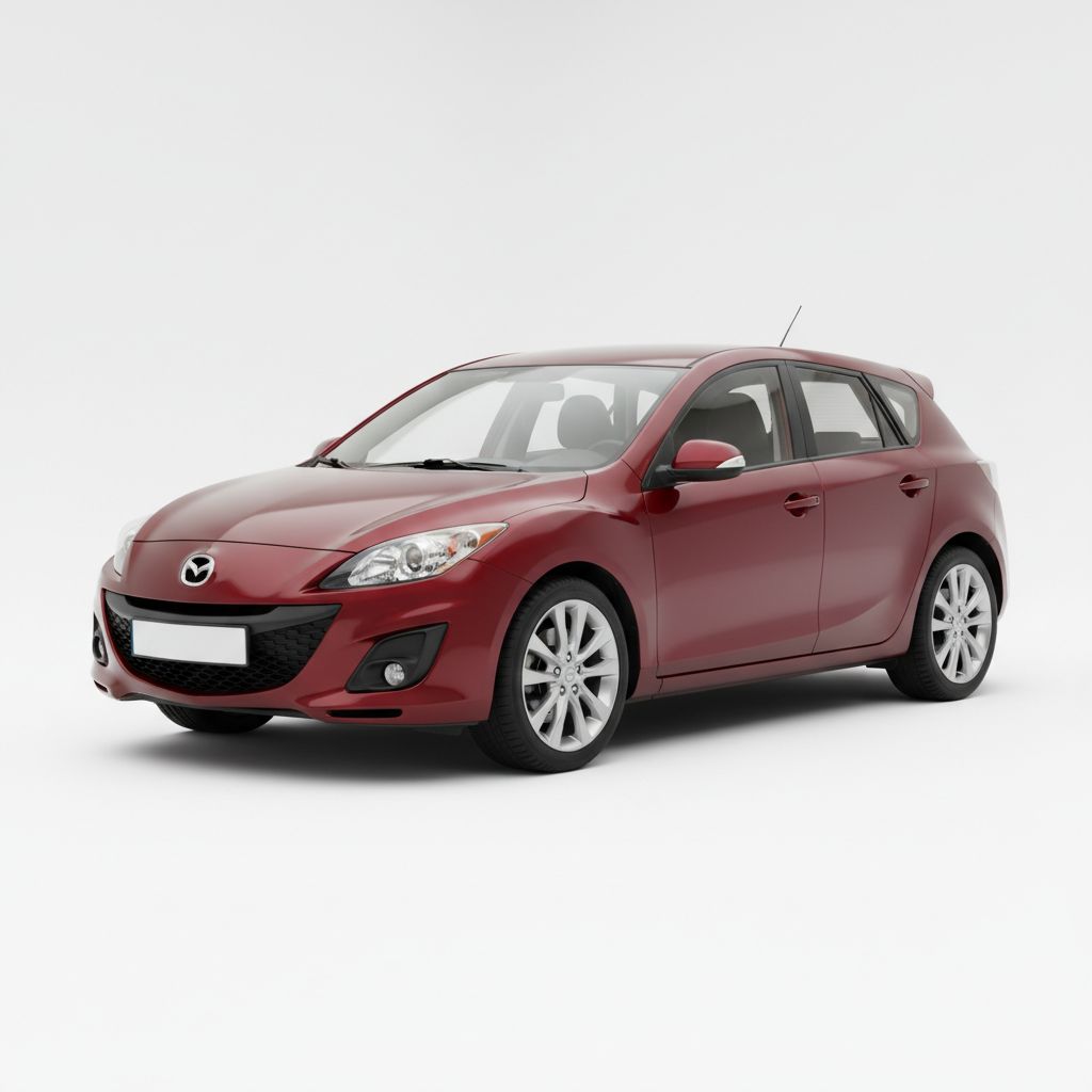 Mazda 3 BL BL 2009 — widok boczny