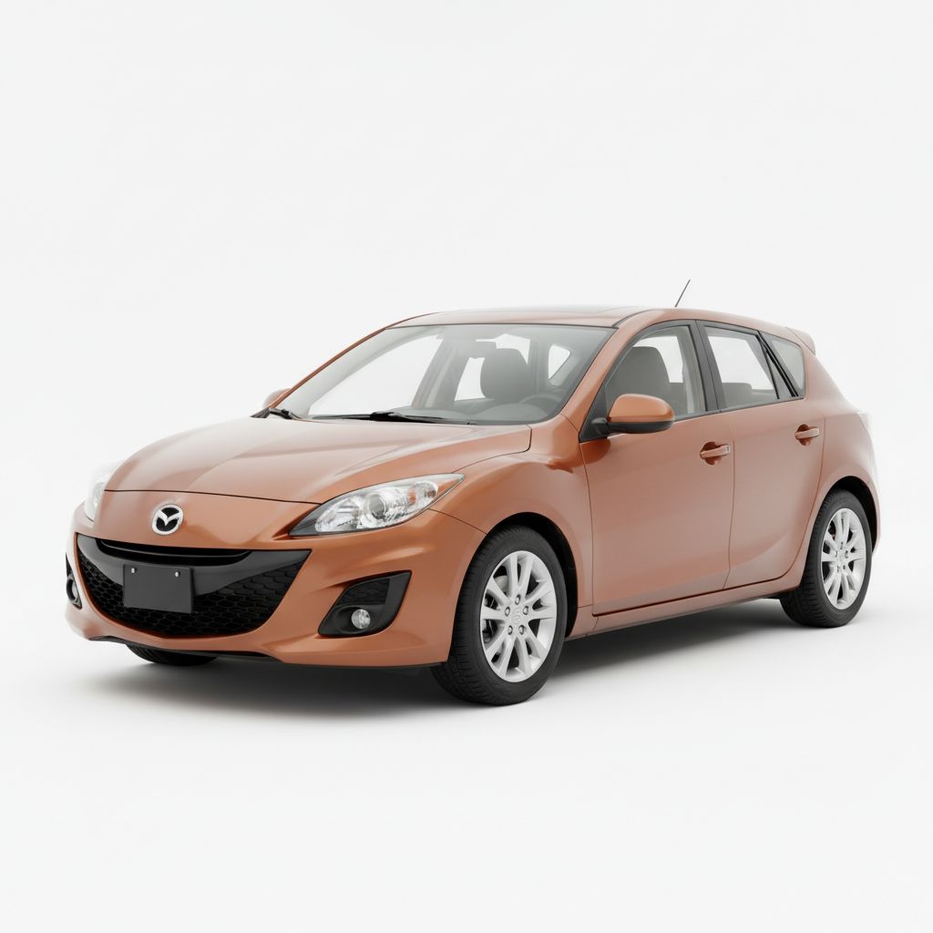 Mazda 3 BL BL 2009 — widok boczny