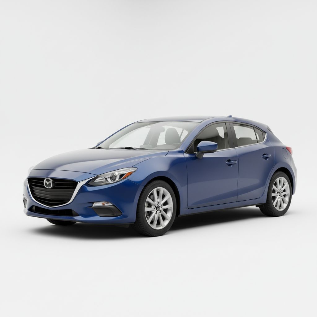 Mazda 3 BM BM 2013 — widok boczny