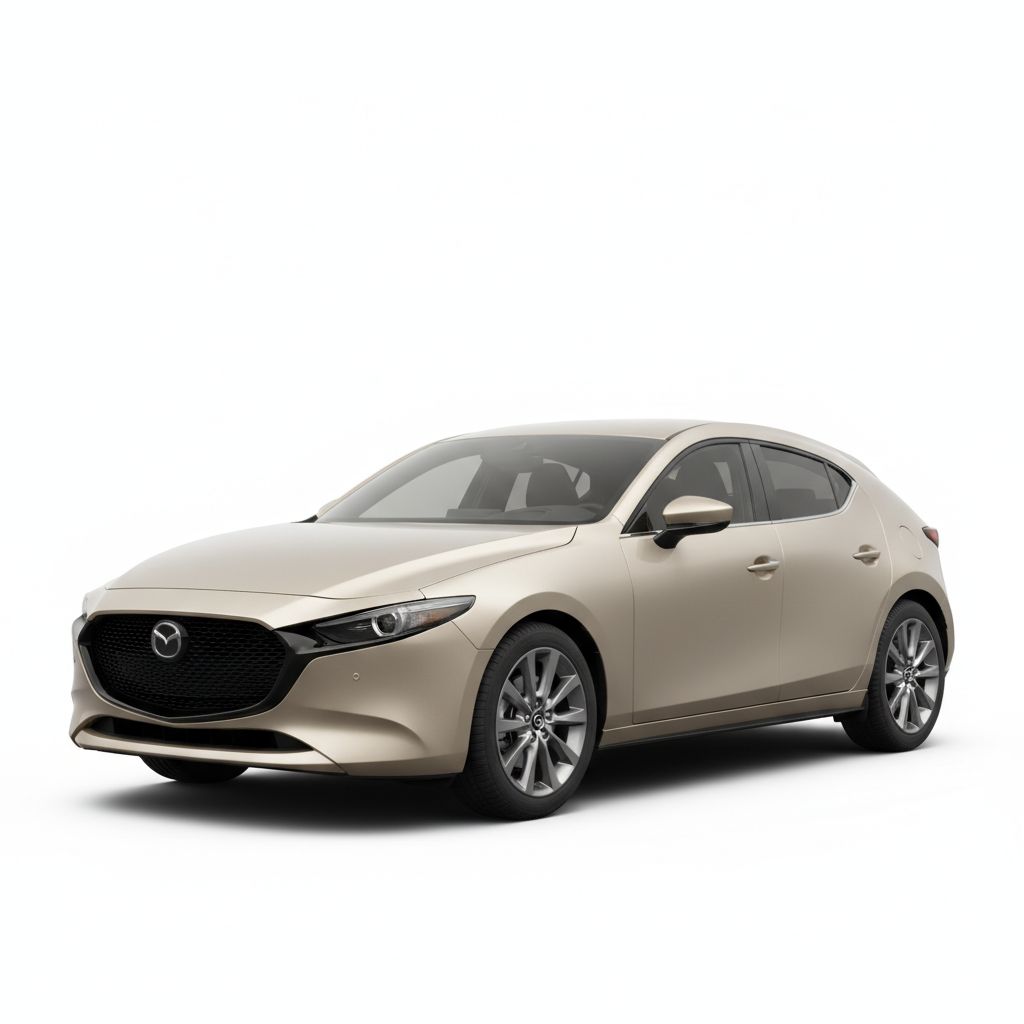 Mazda 3 BP 2019 — widok boczny