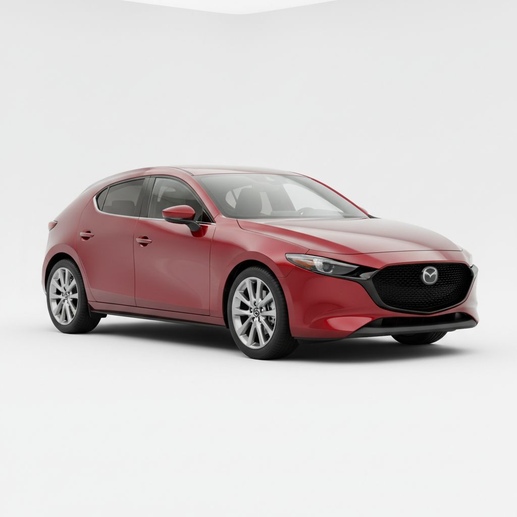 Mazda 3 BP 2019 — widok boczny