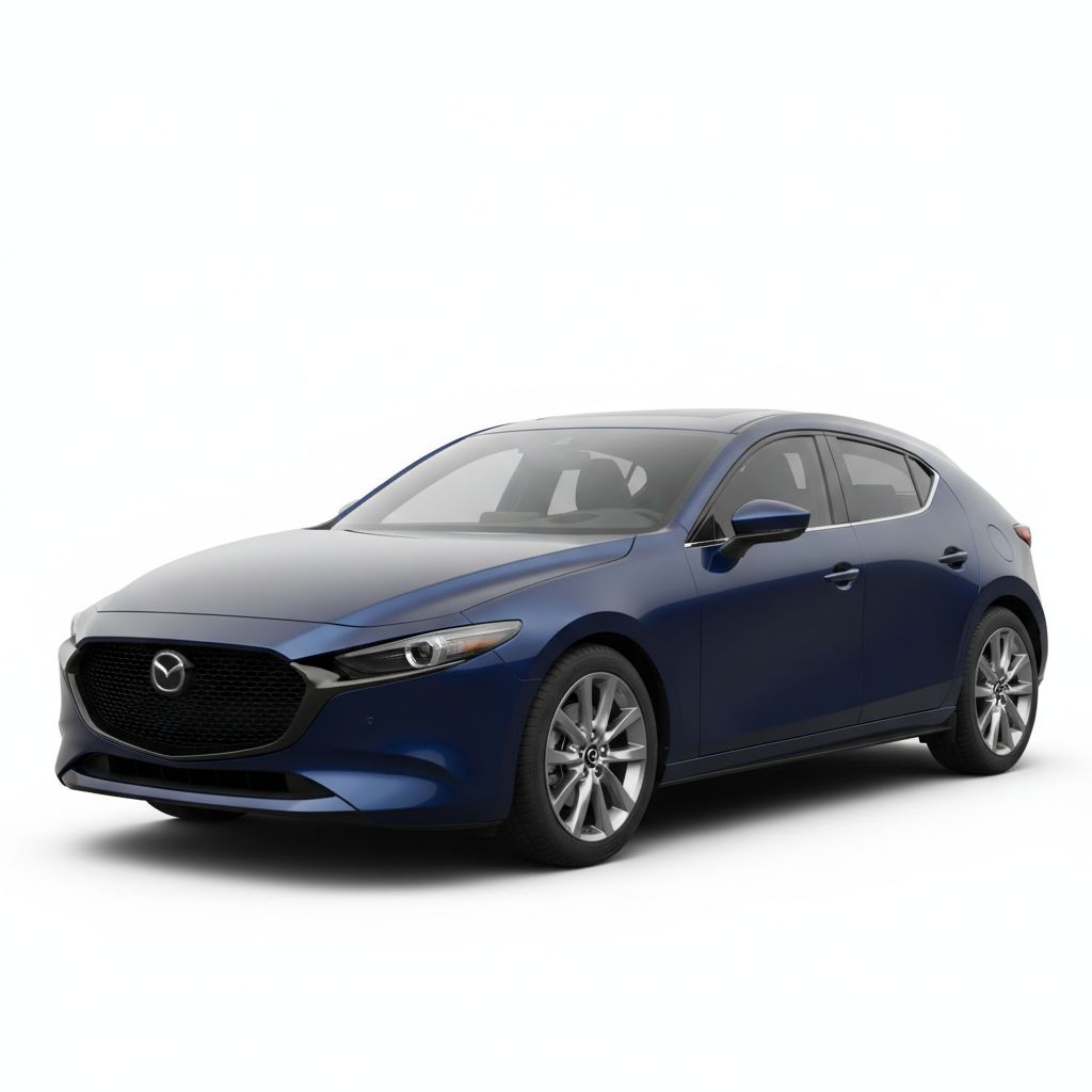 Mazda 3 BP 2019 — widok boczny