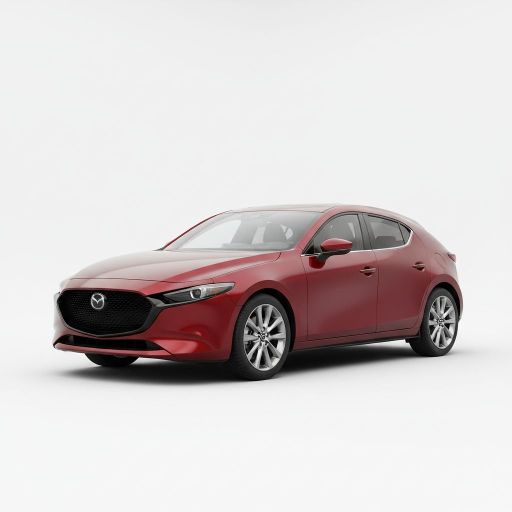 Mazda 3 BP 2019 — widok boczny