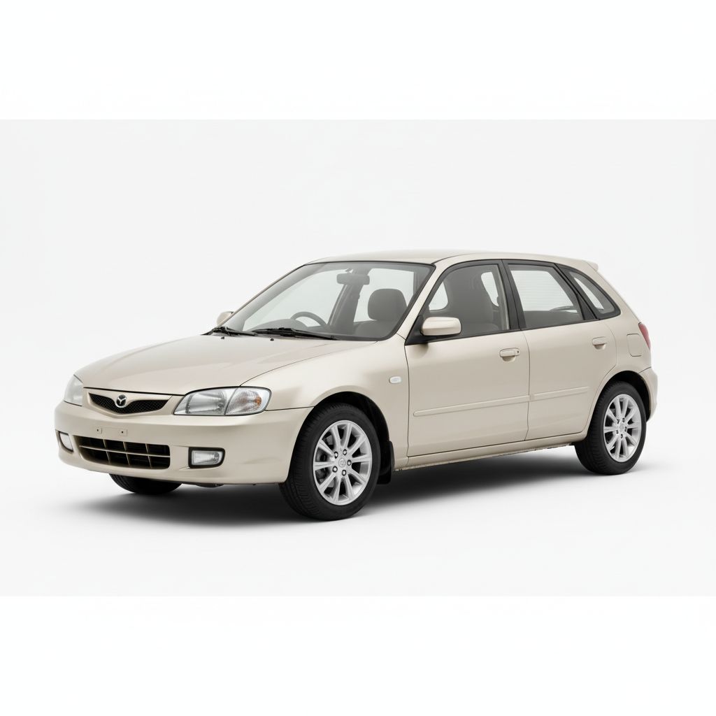 Mazda 323 BJ 2001 — widok boczny