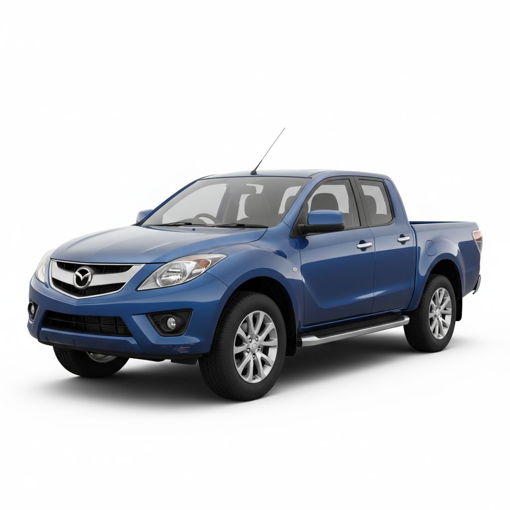 Mazda BT-50 UP/UR 2011 — widok boczny