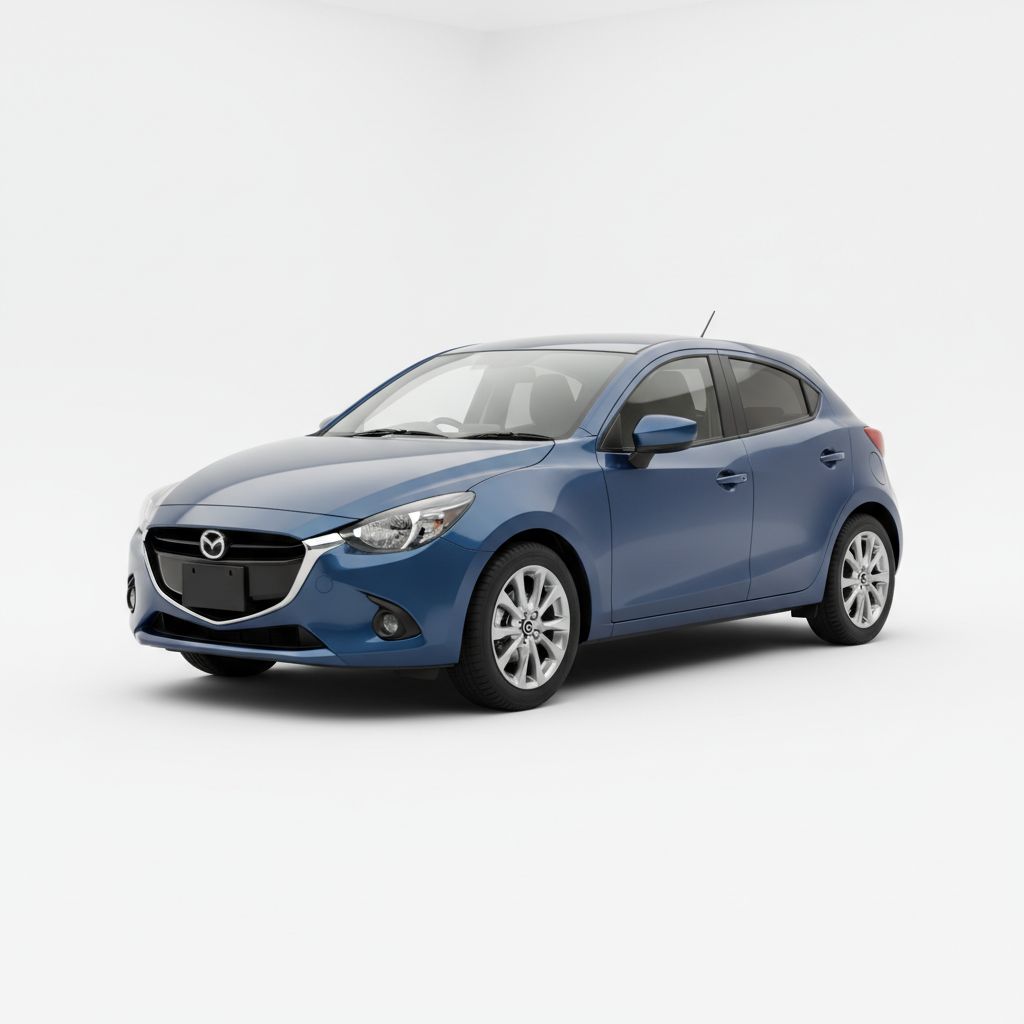 Mazda Demio DJ 2014 — widok boczny
