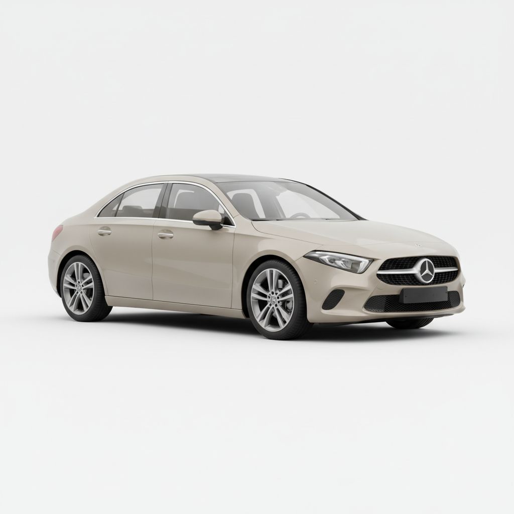 Mercedes-Benz A-Class Sedan V177 2018 — widok boczny