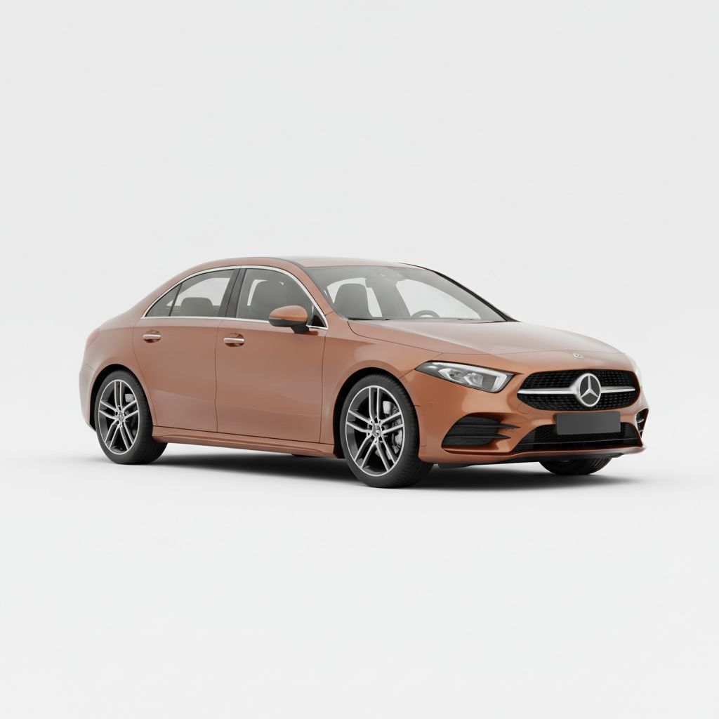 Mercedes-Benz A-Class Sedan V177 2018 — widok boczny
