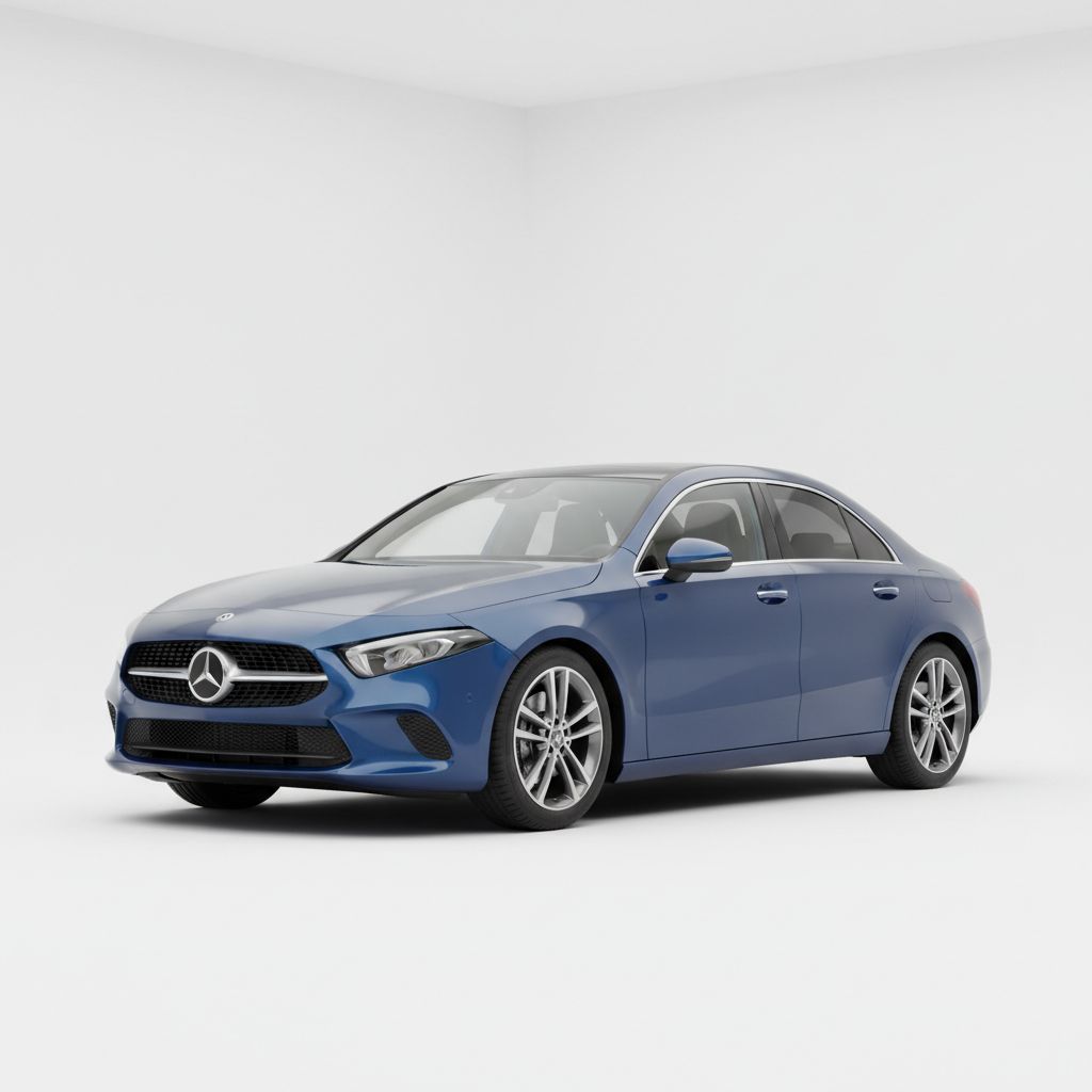 Mercedes-Benz A-Class Sedan V177 2018 — widok boczny