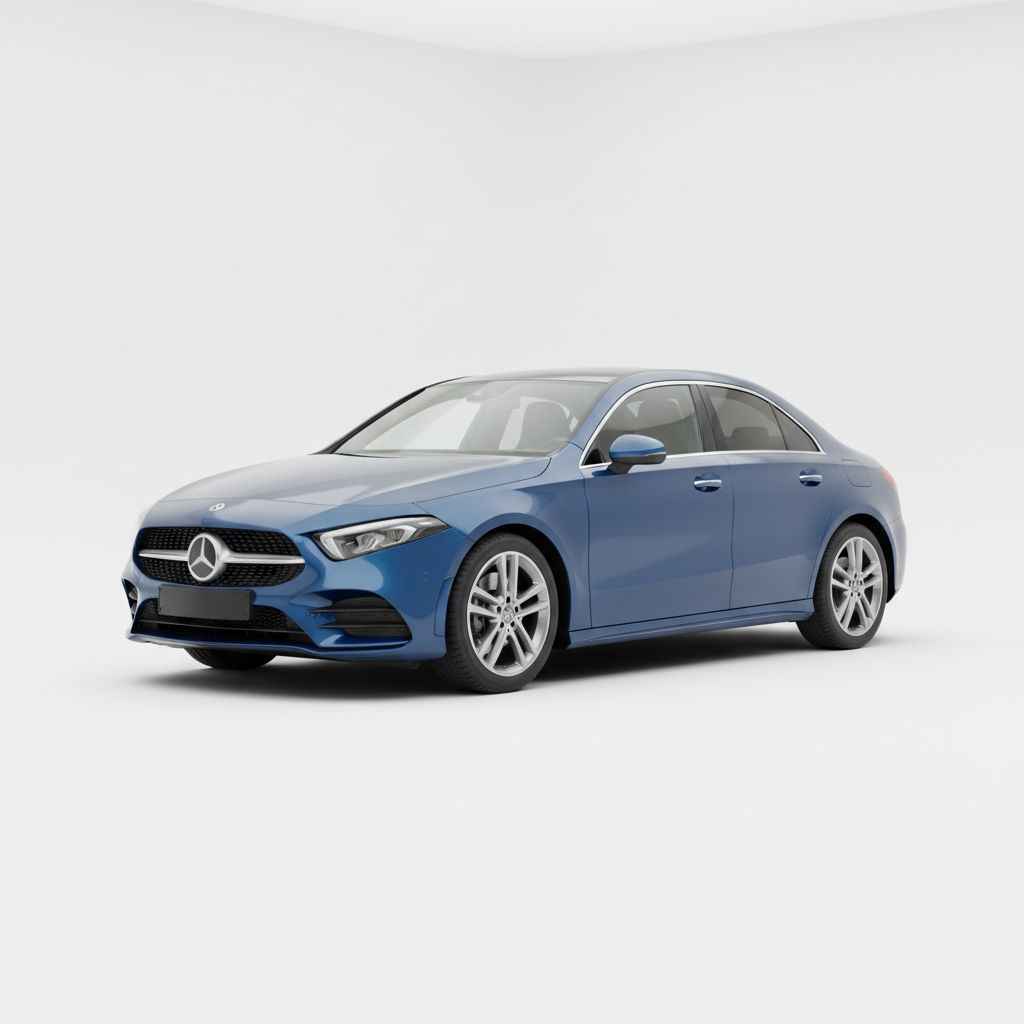 Mercedes-Benz A-Class Sedan V177 2018 — widok boczny